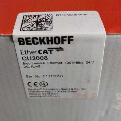 倍福Beckhoff CU1128 EtherCAT以太网交换机