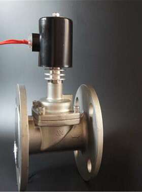 ZCZ-40F AC220V DC24V AC380V法兰连接蒸汽电磁阀门耐高温导热油