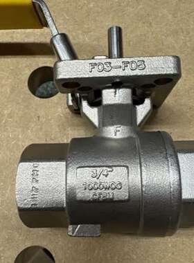 VALWORX美国3/4 英寸不锈钢球阀 - 执行器