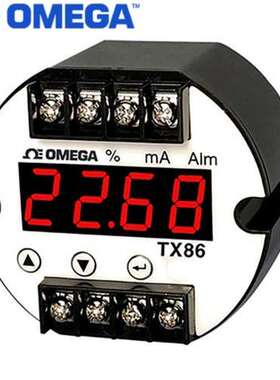 美国奥米佳温度变送器TX86适用于热电偶RT毫伏输入和热电阻TX86