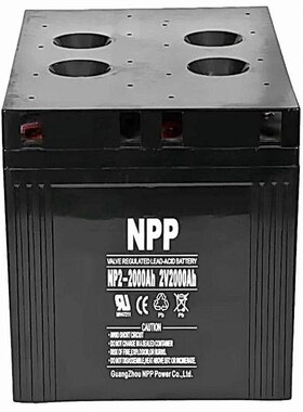 NPP耐普蓄电池NP2-2000 2V2000AH铅酸免维护 UPS/EPS电源专用