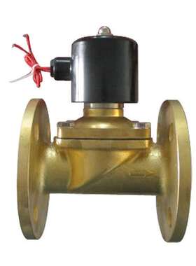 2W-400-40F黄铜法兰电磁阀HMDF-25F ZND03-16P AC220V 24V 380V