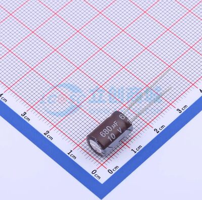HY1A681M080120CD288 直插电解电容 8x12mm 680uF  10V