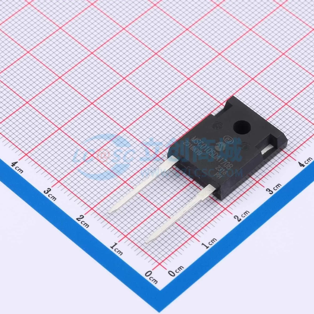 MSC010SDA170B 碳化硅二极管 TO-247-3 MSC010SDA170B