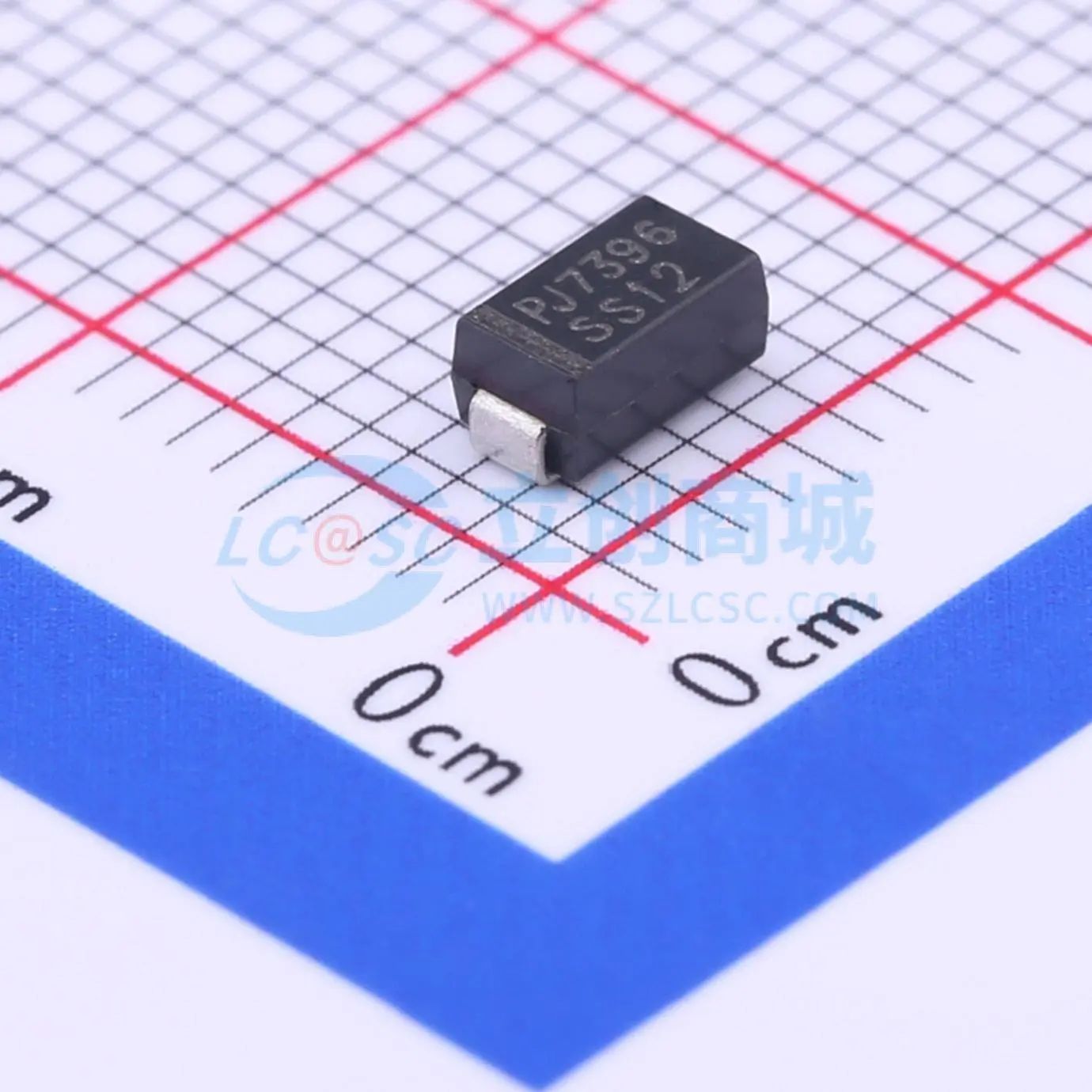SS12_R1_00001 肖特基二极管 SMA(DO-214AC) 电压:20V 电流:1A