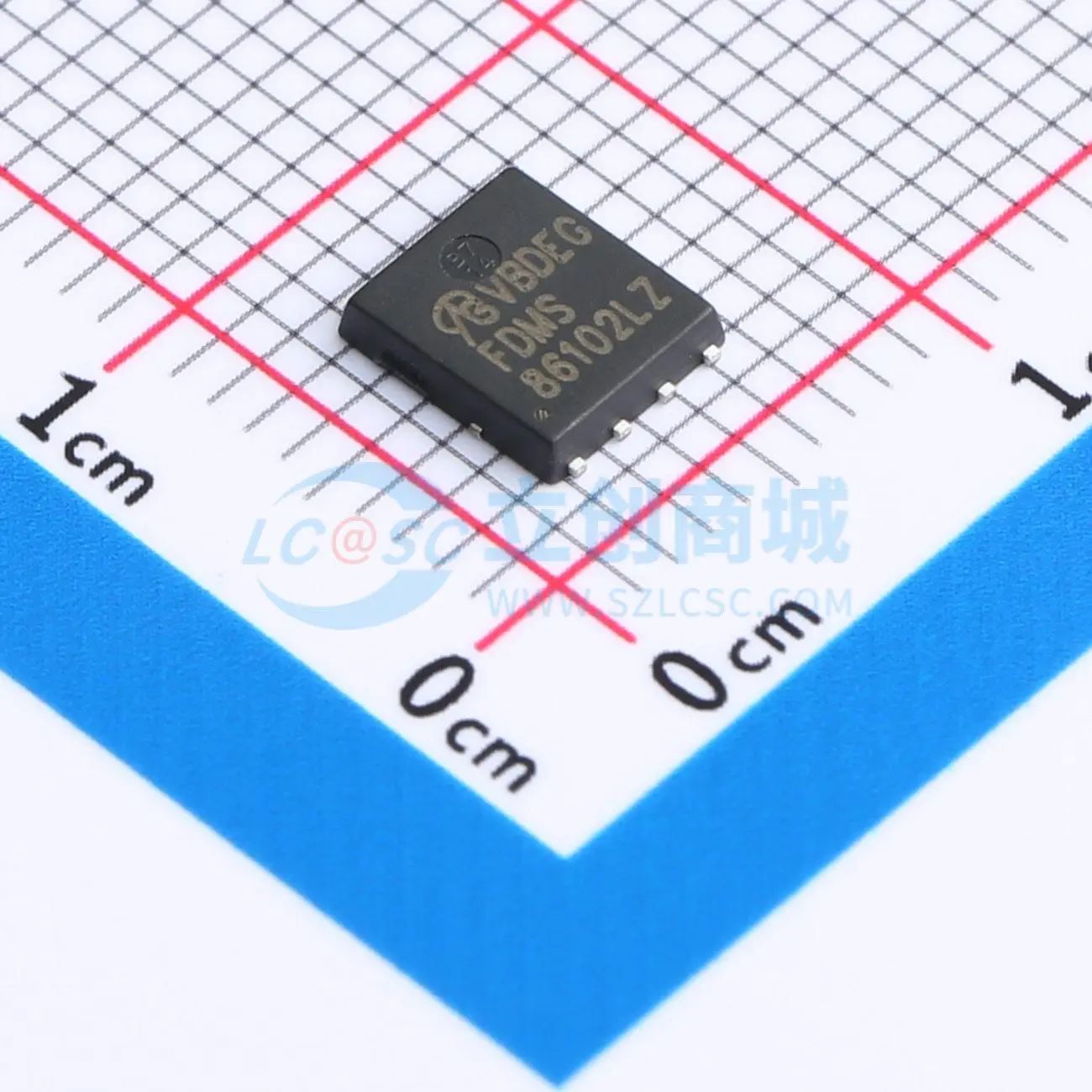 FDMS86102LZ-VB 场效应管(MOSFET) DFN-8(5x6) N沟道 100V 30A