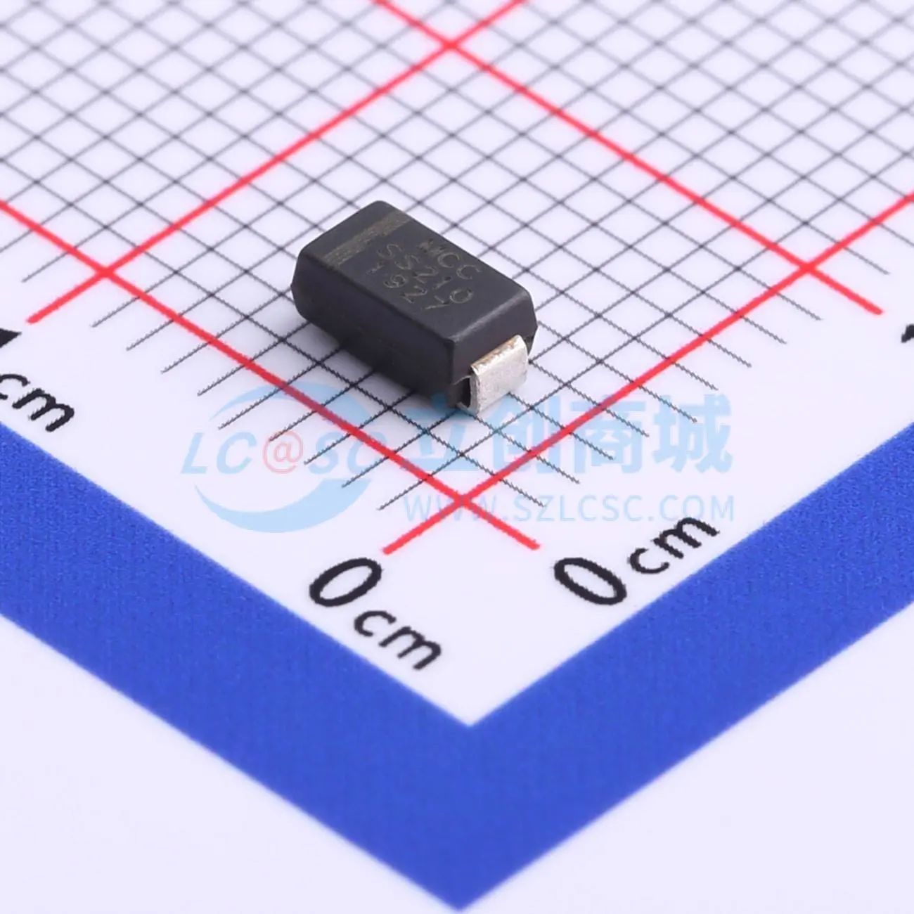 SS210H-LTP 肖特基二极管 SMA(DO-214AC) 电压:100V 电流:2A
