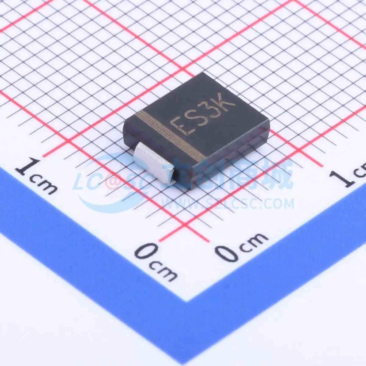 ES3K 快恢复/高效率二极管 SMC(DO-214AB) ES3K