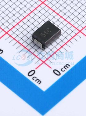 P6SMB51CA(MS) 静电和浪涌保护(TVS/ESD) DO-214AA(SMB) P6SMB51C