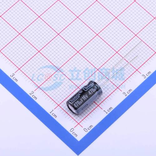 KM477M016E12RR0VH2FPV 直插电解电容 6.3x12mm 470uF  16V