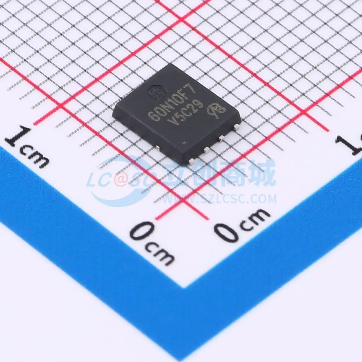 STL60N10F7-VB 场效应管(MOSFET) DFN-8(5x6) N沟道;电压:100V