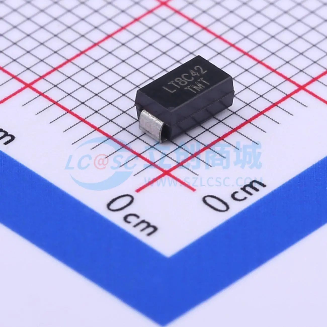 SMAJ7.0CAT 静电和浪涌保护(TVS/ESD) SMA 双向TVS 7V截止 33.3A