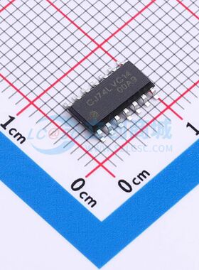 CJ74LVC14ADN 反相器 SOP-14