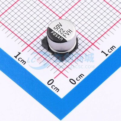 FVH050ADA220M0654  贴片铝电解电容 6.3x5.4 22uF   50V