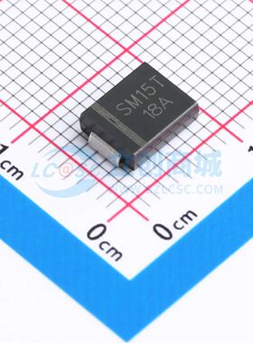 SM15T18A-MS 静电和浪涌保护(TVS/ESD) SMC TVS管SM15T18A-MS功率