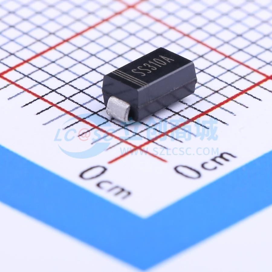 SS310A SMA(DO-214AC) 肖特基二极管