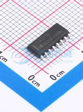 CD4511BM/TR 信号开关/编解码器/多路复用器 SOP-16