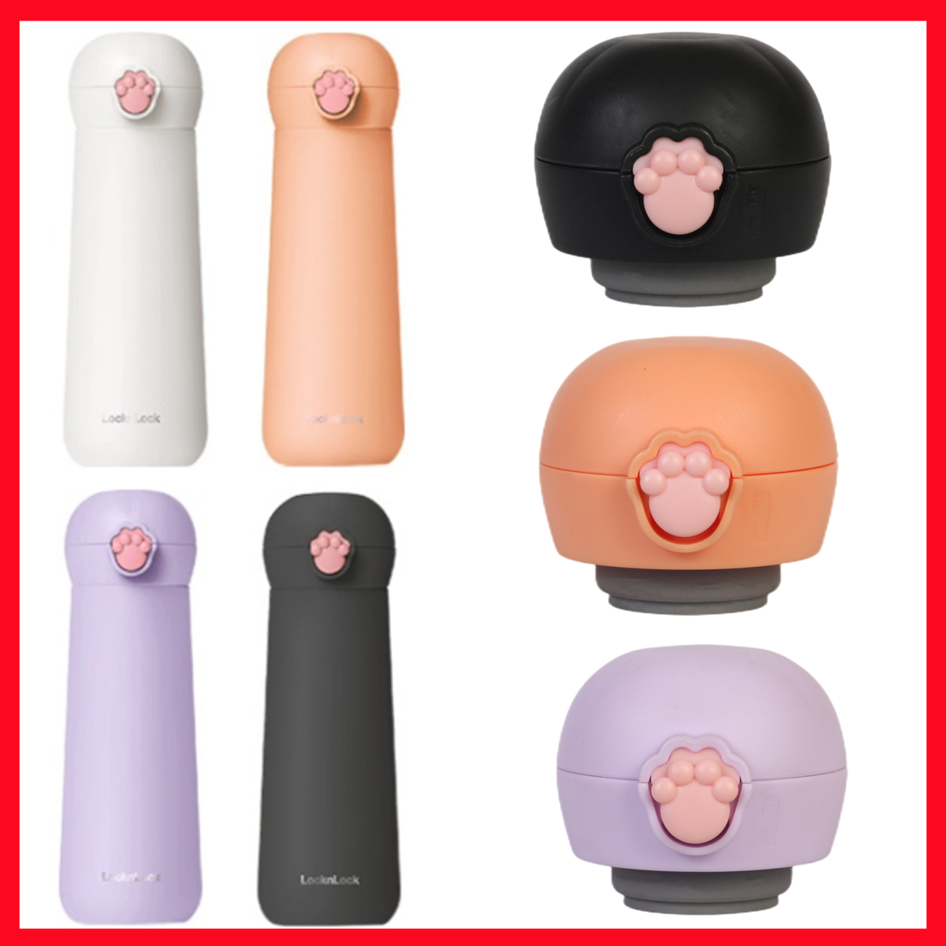 适用于乐扣YM-LHC3293杯盖配件