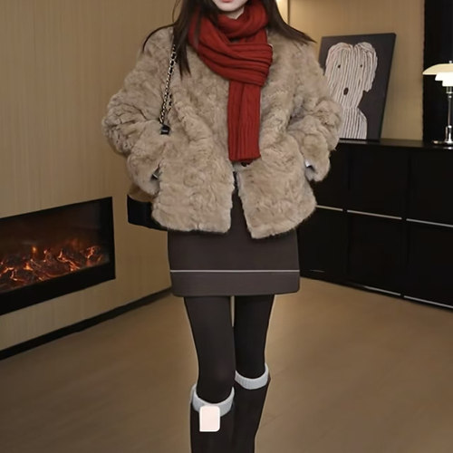 精致时尚百搭保暖女外套