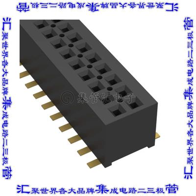 MLE-130-01-G-DV-P 针座连接器60POS插座2排1mm母形插口表贴SMD镀