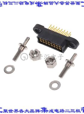 MHDAS2F016YDE10 针座连接器16POS插座2排1.27mm母形插口通孔直针