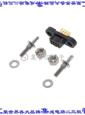 MHDAS2M008YDE10 针座连接器8POS接头2排1.27mm公形插针通孔直针