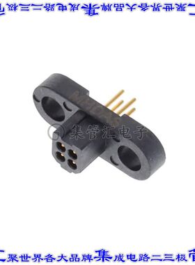 MHDAS2M004YDE60 针座连接器4POS接头2排1.27mm公形插针通孔直针