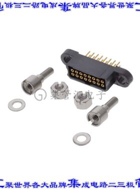 MHDAS2F016YDE50 针座连接器16POS插座2排1.27mm母形插口通孔直针