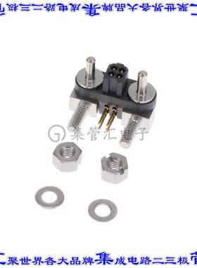 MHDAS2M004YCE11 针座连接器4POS接头2排1.27mm公形插针通孔直角