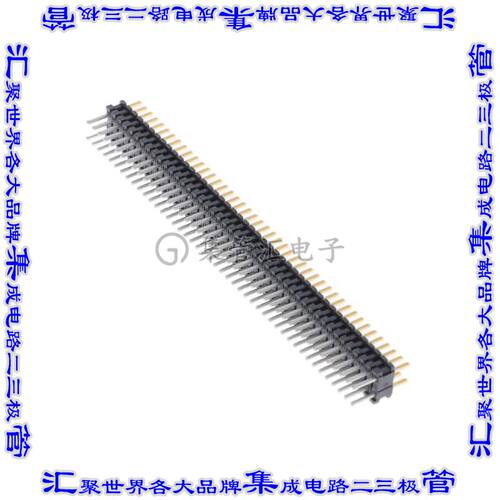 TMS-145-02-S-D 针座连接器90POS接头2排1.27mm公形插针通孔直针