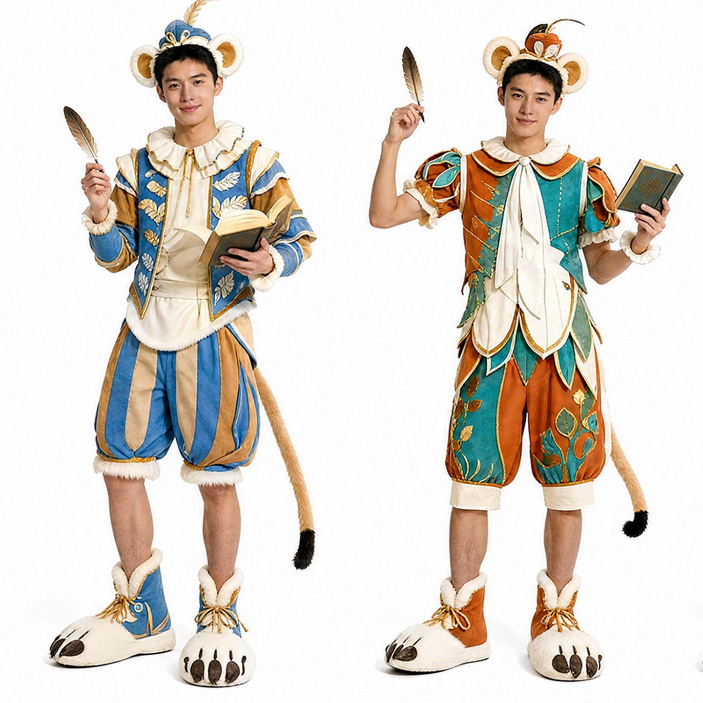 景区游乐园动物园巡演服定制图片