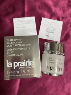 莱珀妮 纯皙紧致奢润面霜5ml 白鱼子面霜 新款中小样 效期25年