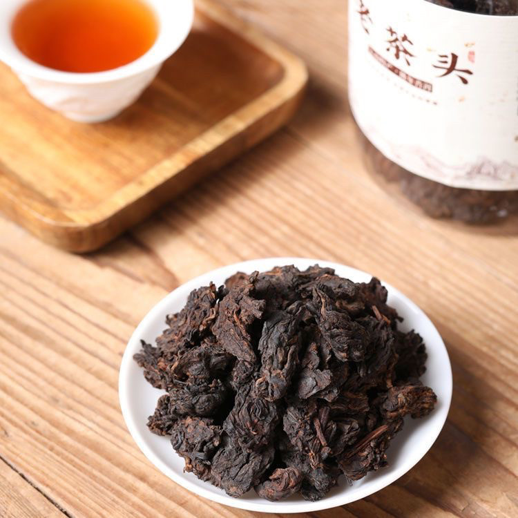 2020洱茶熟茶古树茶班章自然老头茶