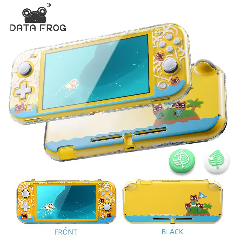 任天堂SWITCHLITE保护壳水晶透明套动物之森全包硬壳防摔游戏主机