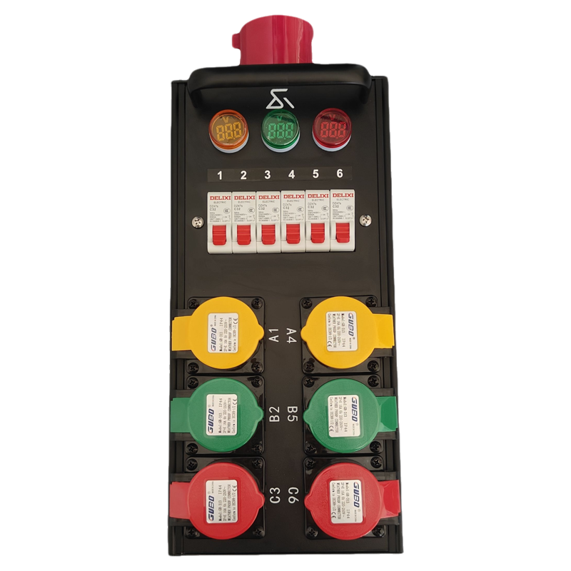 6路小电源箱16A插座灯光大屏led接线控制器舞台庆典婚礼插排,电子/电工,配电控制柜/控制箱,淘宝优惠券,粉丝福利购,淘宝优惠卷