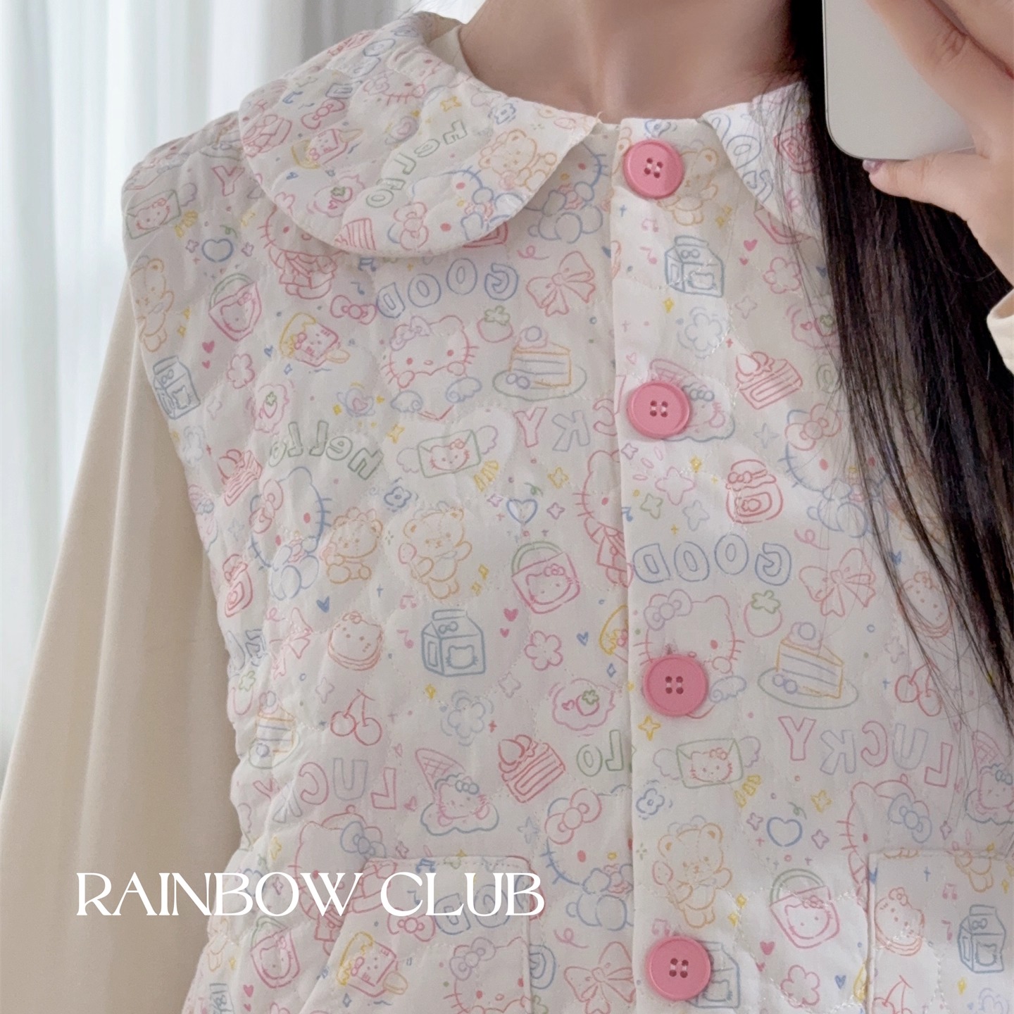 秋冬全棉轻薄款实用单品夹层马甲