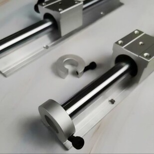 SBR12 16 20 25 30 50铝拖光轴导轨固定环限位器限位挡圈夹紧堵头