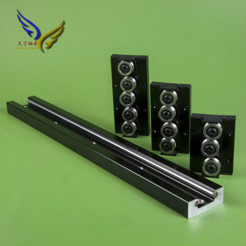 内置滚轮直线微型导轨