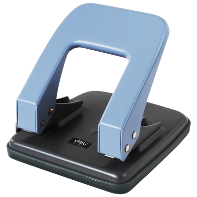 双孔打孔器大号装订机活页本得力