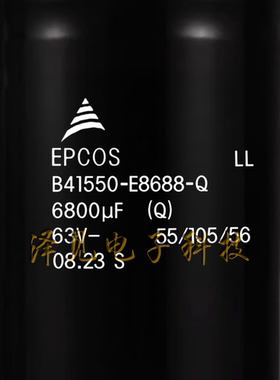 B41550-E8688-Q 全新原装EPCOS电容器 63V6800uF B41550E8688Q000