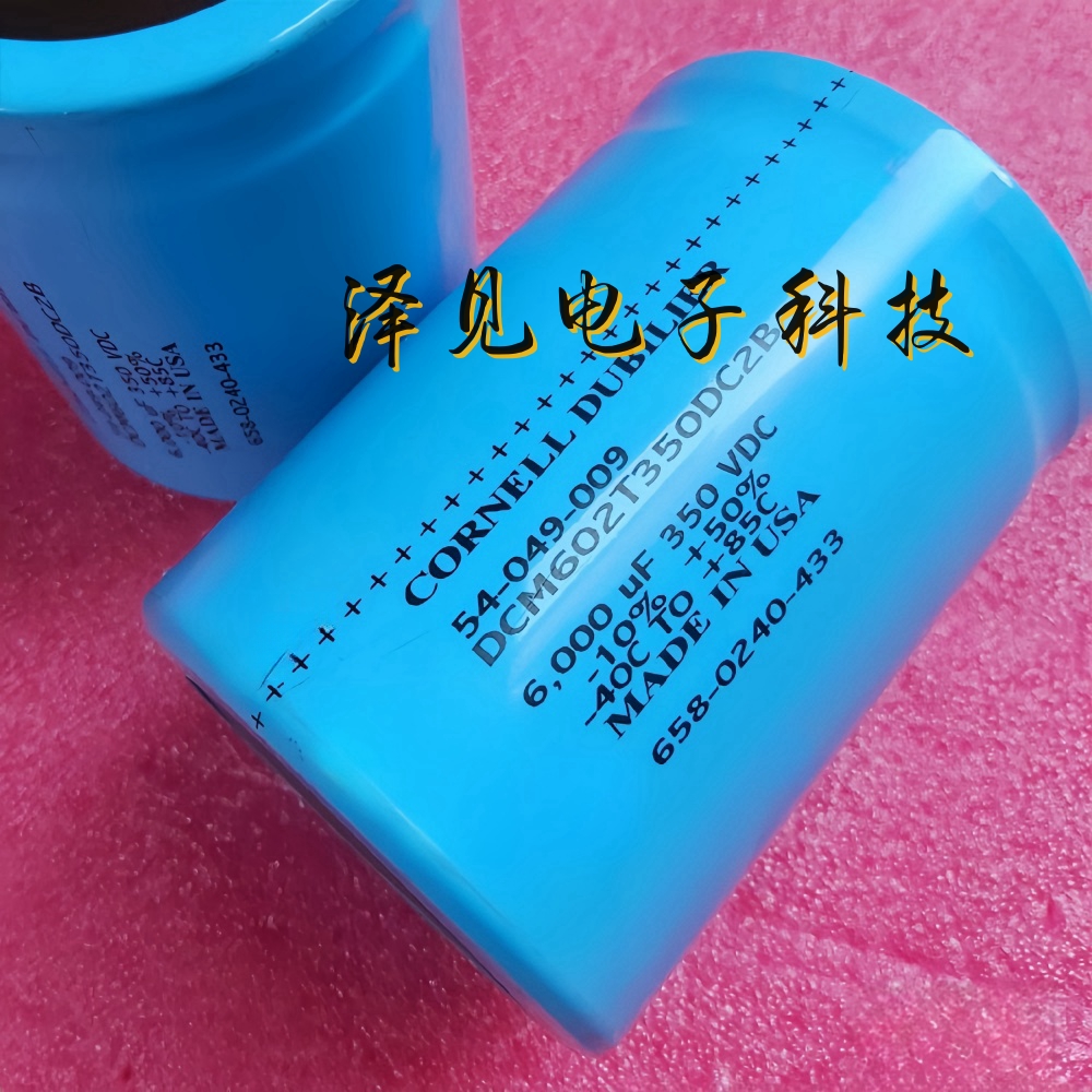 全新CORNELL DUBILIER电解电容DCM602T350DC2B 350V6000UF 350VDC