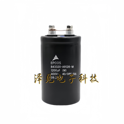 B43320A9128M000全新原装EPCOS电容器 400V1200UF B43320-A9128-M