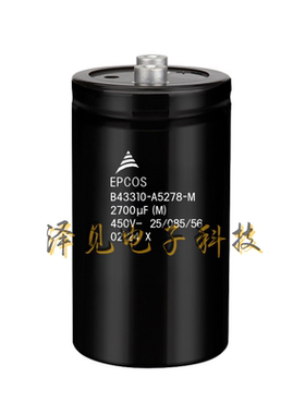 B43310-A5278-M全新原装EPCOS电容器 450V2700uF B43310A5278M000