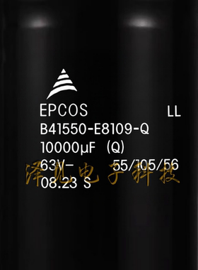 B41550-E8109-Q全新原装EPCOS电容器 63V10000uF B41550E8109Q000