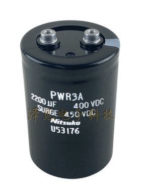 全新Nitsuko PWR3A 400VDC2200UF 450VDC日通工电容器 400V2200uF
