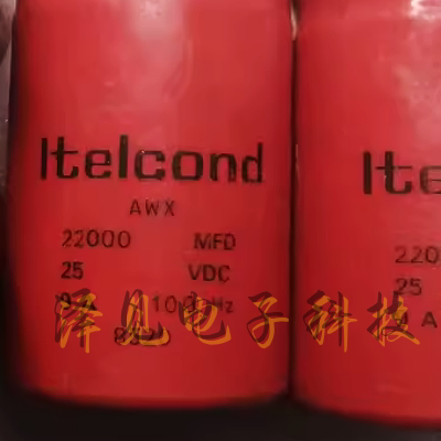 ltelcond意大利22000MFD25VDC 全新Itelcond电容器AWX 25V22000UF
