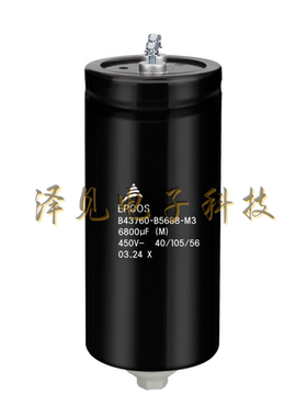 B43760B5688M003全新原装EPCOS电容器450V6800uF B43760-B5688-M3