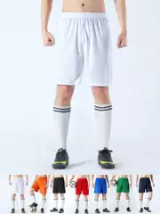Football shorts, sports and fitness training, running, five quarter pants, breathable, quick drying, light plate, versatile, team team shorts, free shipping