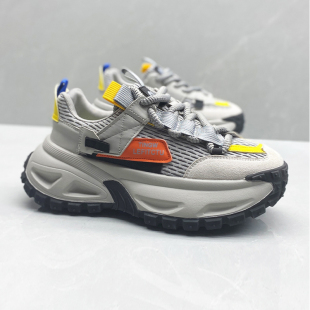 青年网面透气厚底增高6CM超火休闲男鞋 爆款 2026春季 机甲老爹鞋