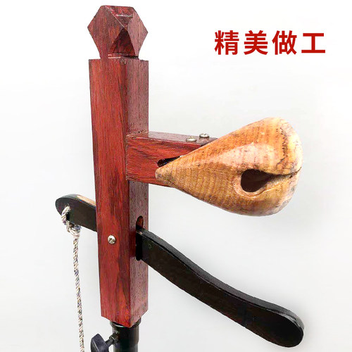 梆子河南戏曲红木民乐演奏脚踏
